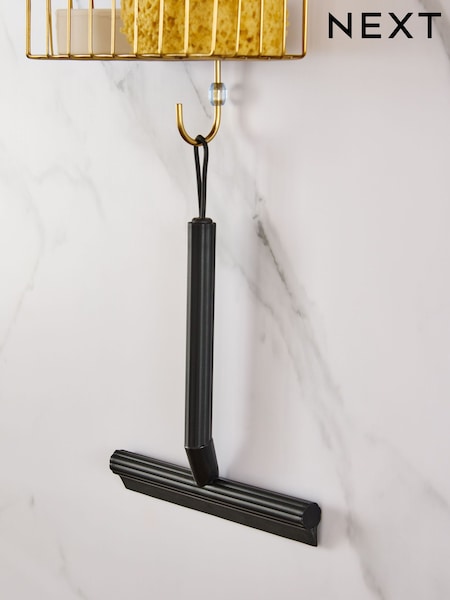 Black Rib Shower Squeegee (H26975) | £6