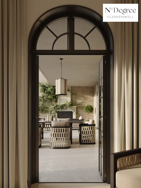 Nth Degree Dark Teak N2 Garden Dining Chair (H27055) | £685