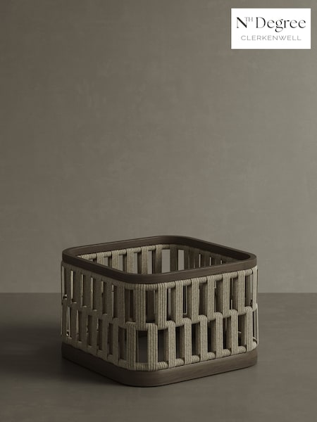 Nth Degree Dark Teak N2 Small Garden Planter (H27063) | £330
