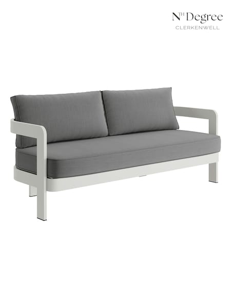 Nth Degree Smoke Weave N3 Garden Three Seater Sofa (H27069) | £1,130
