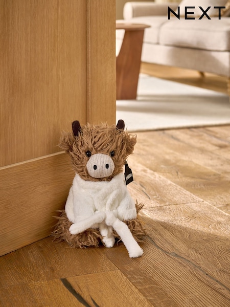 Natural Pamper Hamish The Highland Cow Doorstop (H27075) | £25