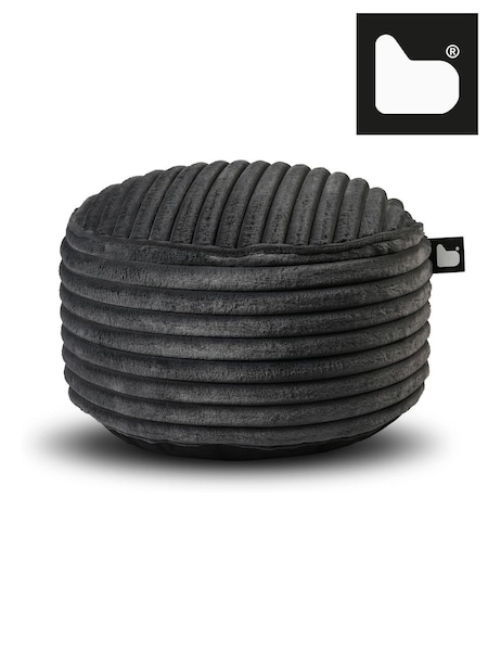 Extreme Lounging Storm Grey Cord B Pouffe (H27089) | £80