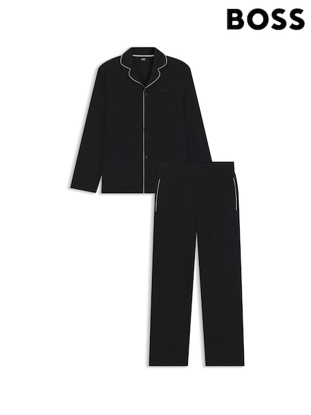 BOSS Black Merino Pyjamas Set (H27108) | £139