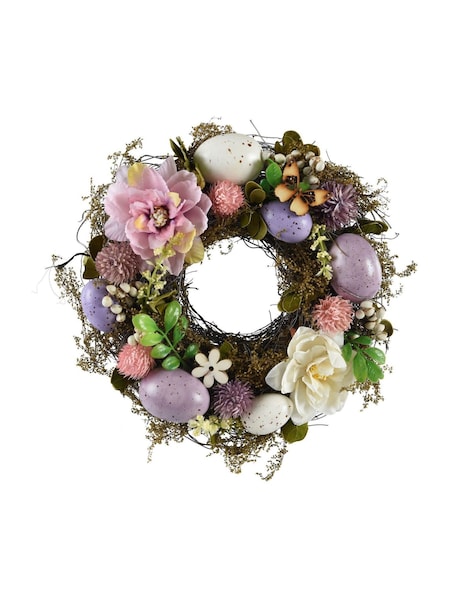 Decoris Easter Egg Wreath (H27239) | £18
