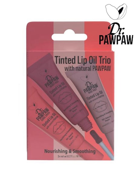 Dr. PAWPAW Tinted Lip Oil Trio (H27241) | £16