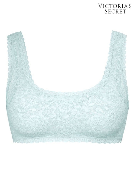Victoria's Secret Tradewind Blue Bralette Sexy T-Shirt Lace Scoop (H27941) | £25