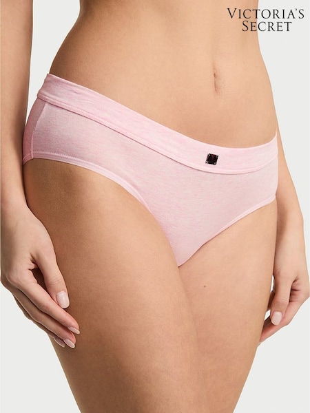 Victoria's Secret Pink Petal Heather Hipster Cotton Logo Knickers (H27951) | £9