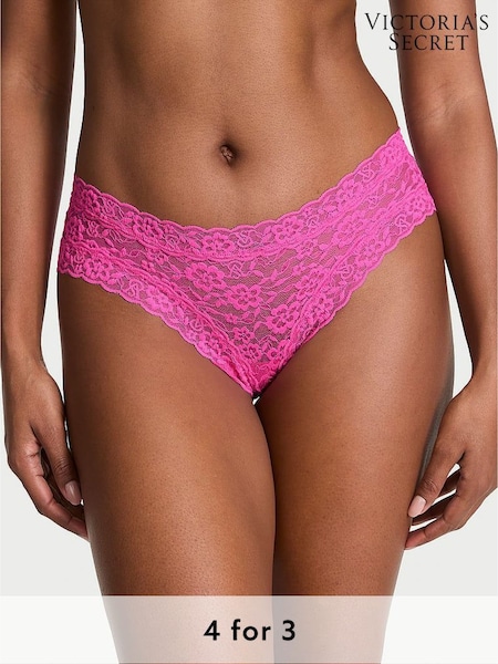 Victoria's Secret Ultra Pink Cheeky Strappy Back Knickers (H28492) | £9