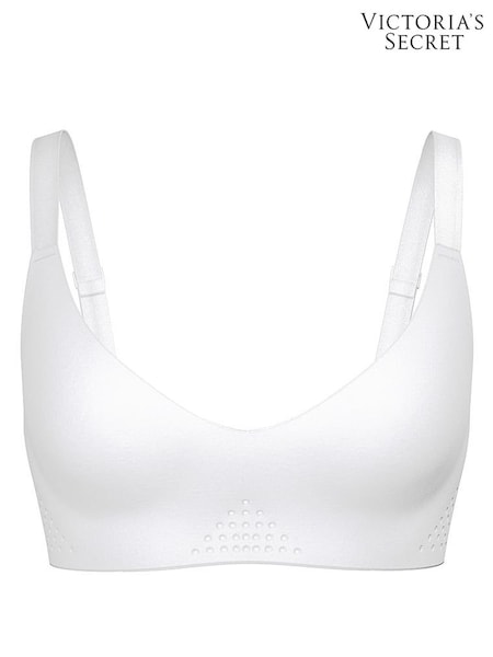 Victoria's Secret White VSX Featherweight Medium™ Sports Bra (H28500) | £45