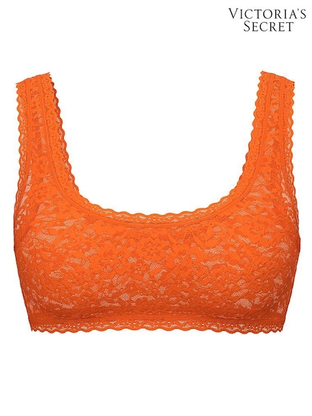 Victoria's Secret Wild Orange Bralette Sexy T-Shirt Lace Scoop (H28502) | £25