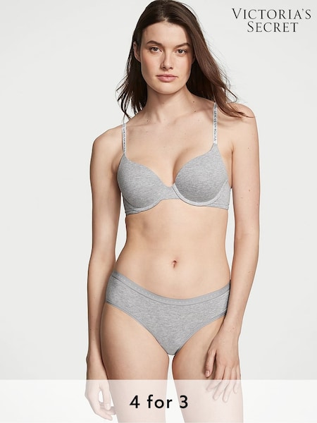 Victoria's Secret Medium Heather Grey Hipster Knickers (H28634) | £9