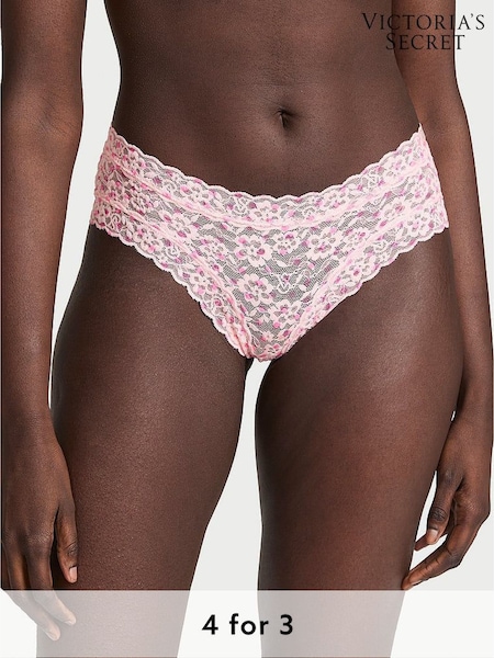 Victoria's Secret Purest Pink Dot Cheeky Knickers (H28645) | £9