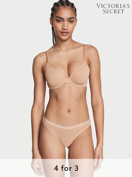 Victoria's Secret Praline Nude Thong Knickers (H28742) | £9