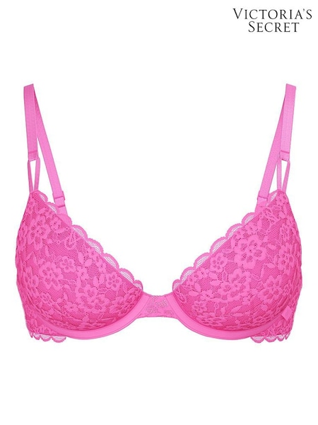Victoria's Secret Ultra Pink Demi Sexy T-Shirt Lace Bra (H28773) | £25