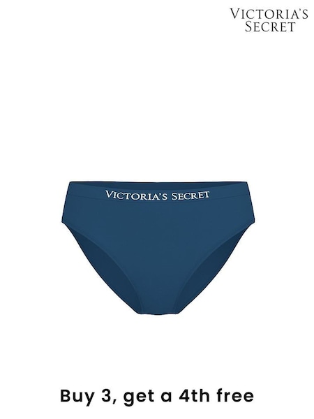 Victoria's Secret Midnight Sea Blue Bikini Knickers (H28781) | £9