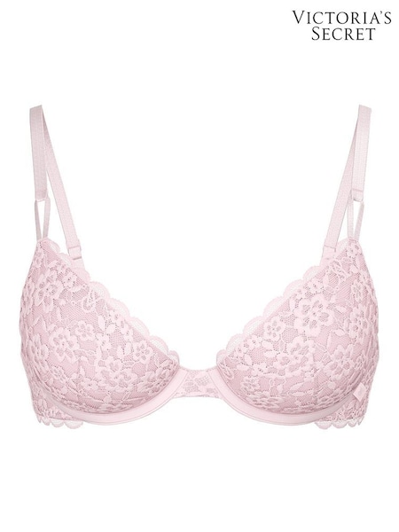Victoria's Secret Pretty Blossom Pink Demi Sexy T-Shirt Lace Bra (H28810) | £25
