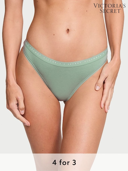 Victoria's Secret Seasalt Green Thong Knickers (H28841) | £9