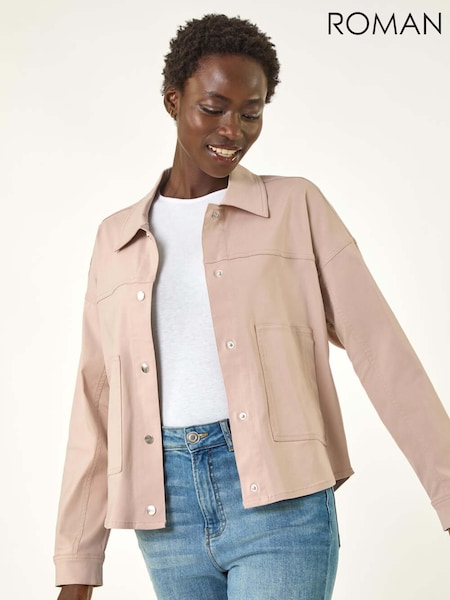 Roman Pink Patch Pocket Jacket (H28879) | £48