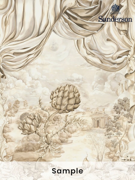 Sanderson Alabaster Pygmalion Wallpaper Sample (H28905) | £1