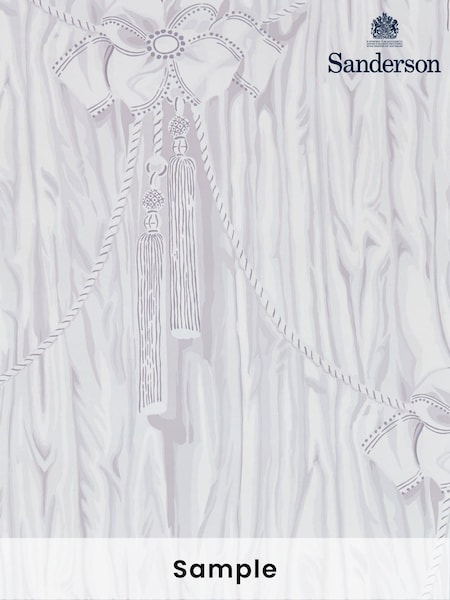 Sanderson Tyrian Lilac Wilsford Giles Deacon Wallpaper Sample (H28913) | £1