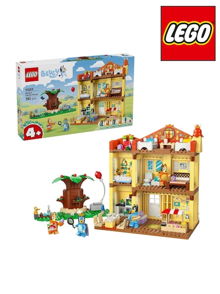 LEGO Blueys Family House Toy for Kids aged 4+ 11203 (H29736) | £60