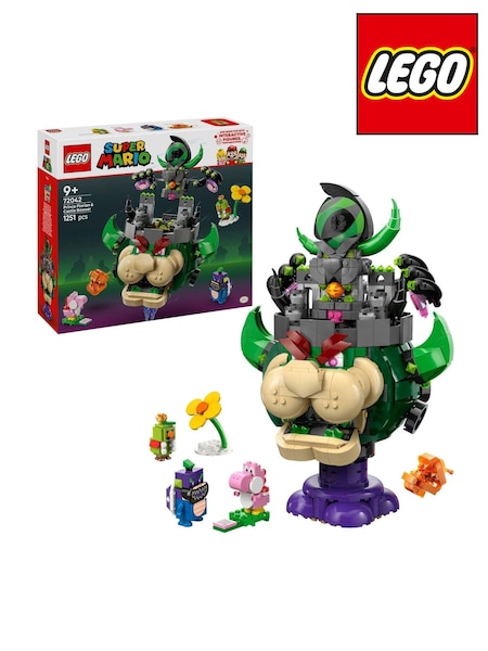 LEGO Super Mario Prince Florian & Castle Bowser Toy for Pretend Play 72042 (H29747) | £90