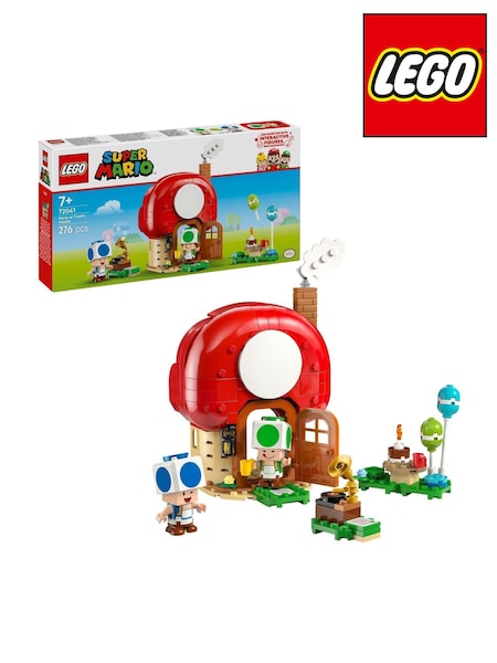 LEGO Super Mario Party at Toad's House Toy for Boys, Girls and Any Fans 72041 (H29754) | £25