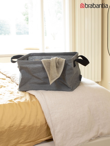 Brabantia Pepper Black Foldable Laundry Basket (H29818) | £27