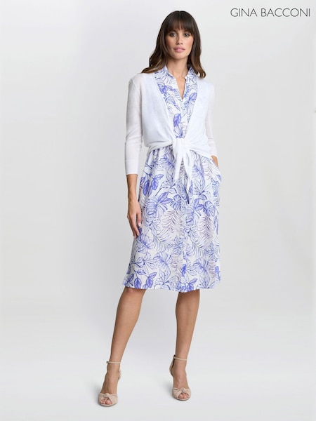 Gina Bacconi Maya Multi Wear White Cardigan (H29997) | £79