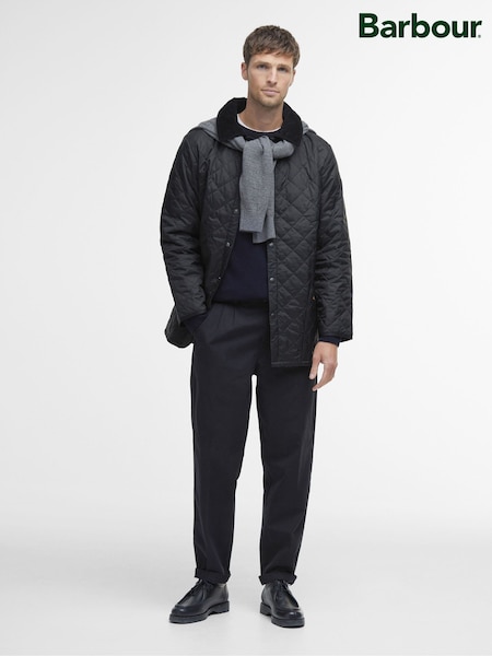 Barbour® Charcoal Black Liddesdale Quilt Jacket (H30012) | £129