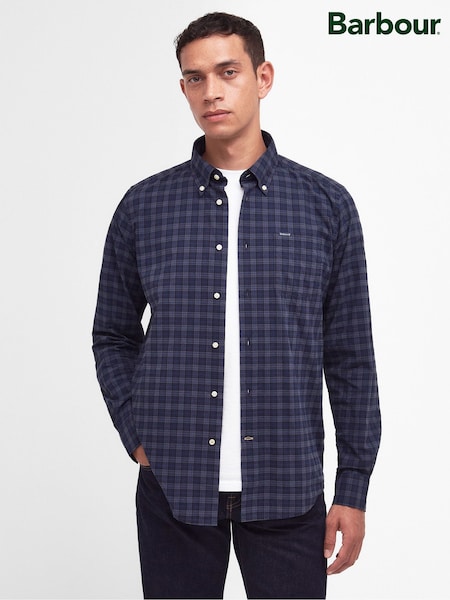 Barbour® Midnight Lomond Tartan Shirt (H30045) | £70