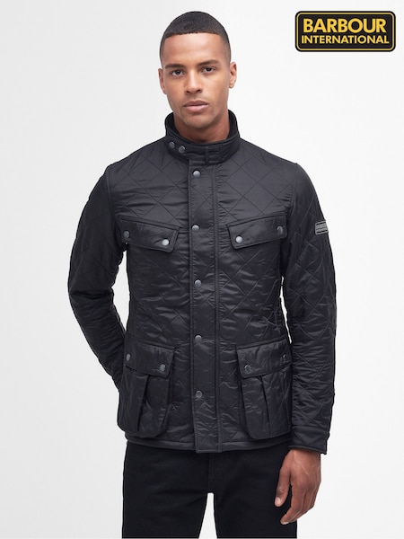 Barbour® International Black Ariel Polarquilt Jacket (H30109) | £179