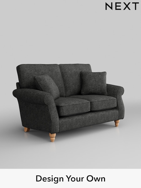 Boucle Weave Easy Clean/Charcoal Grey Ashford (H30261) | £1,075