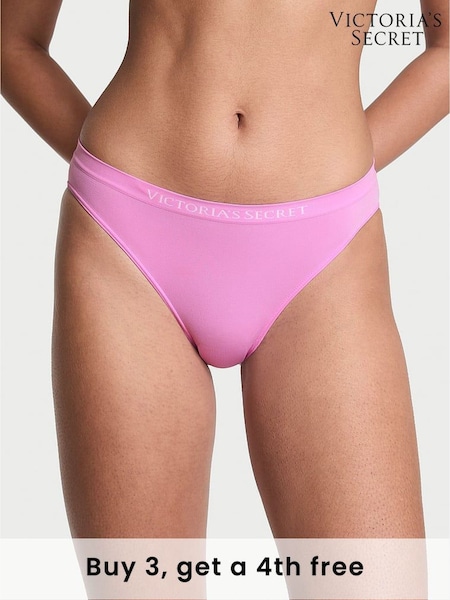 Victoria's Secret Lilac Shimmer Purple Bikini Knickers (H30410) | £9