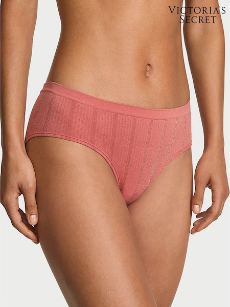 Victoria's Secret Seductive Rose Pink Stripe Hipster Knickers (H30414) | £9