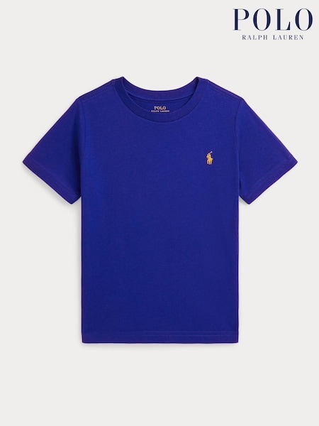 Polo Ralph Lauren Light Blue Boys Cotton Jersey T-Shirt (H30540) | £42 - £45