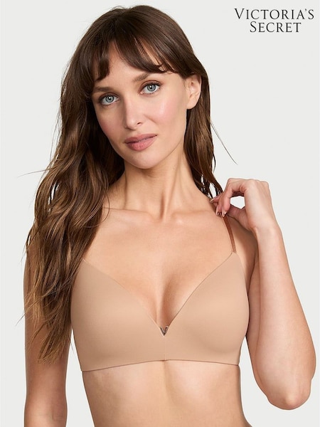 Victoria's Secret Praline Nude Non Wired Push Up Bra (H30812) | £49