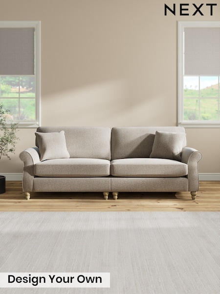 Chunky Boucle Easy Clean/Dove Ashford (H30845) | £1,550