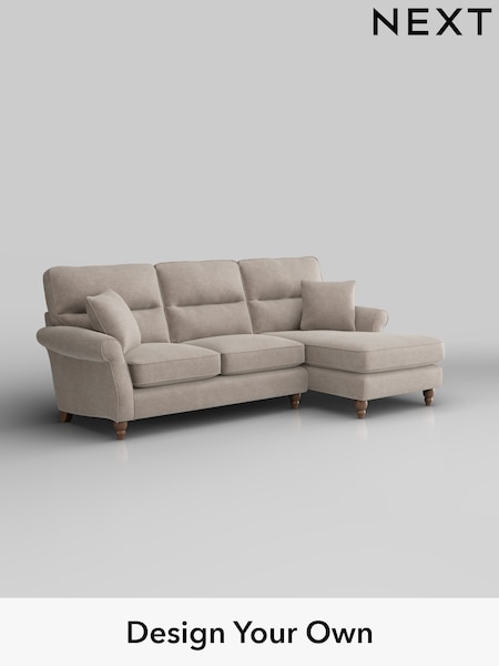 Boucle Chenille/Light Natural Ashford Highback (H30846) | £2,050