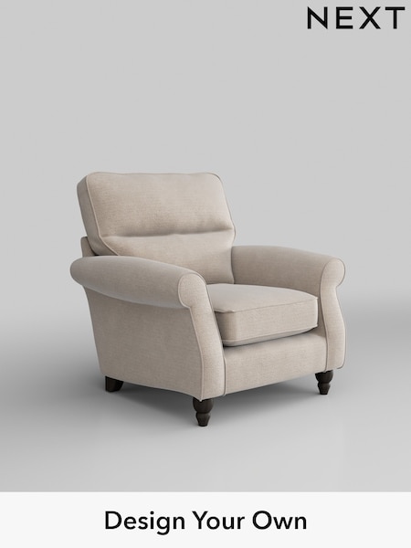 Boucle Chenille/Oyster Ashford Highback (H30854) | £925