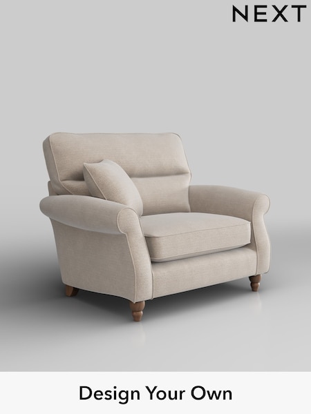Boucle Chenille/Oyster Ashford Highback (H30854) | £1,025