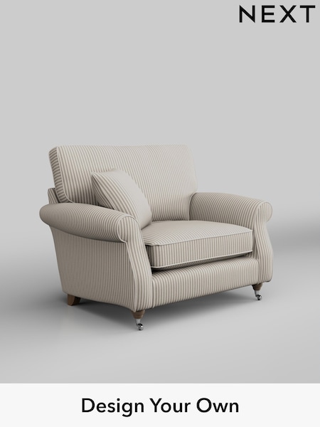 Chenille Stripe/Natural Ashford (H30861) | £975