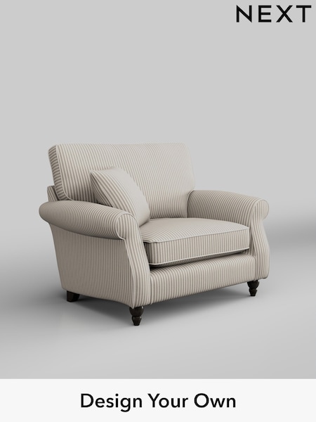 Chenille Stripe/Natural Ashford (H30861) | £975