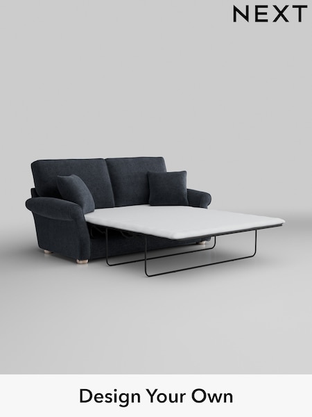 Boucle Chenille/Dark Slate Blue Ashford (H30866) | £1,550