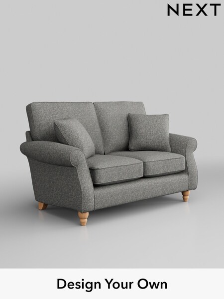 Chunky Boucle Easy Clean/Mid Grey Ashford (H30871) | £1,175