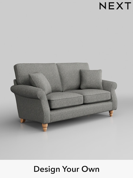 Chunky Boucle Easy Clean/Mid Grey Ashford (H30871) | £1,275