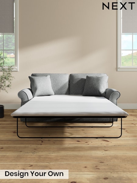 Chunky Boucle Easy Clean/Mid Grey Ashford (H30871) | £1,550