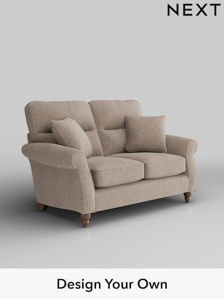 Chunky Chenille/Light Dove Ashford Highback (H30881) | £1,225