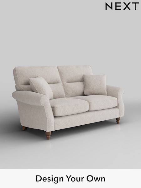 Chunky Chenille/Oyster Ashford Highback (H30896) | £1,325