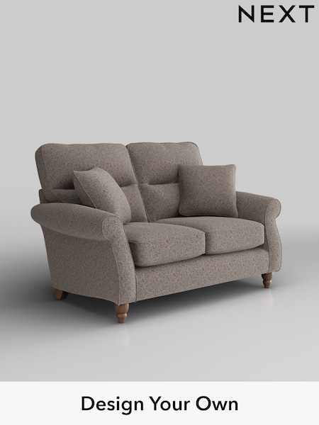 Chunky Chenille/Mink Brown Ashford Highback (H30898) | £1,225